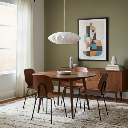 Élise Mulberry Silk Pendant Lamp