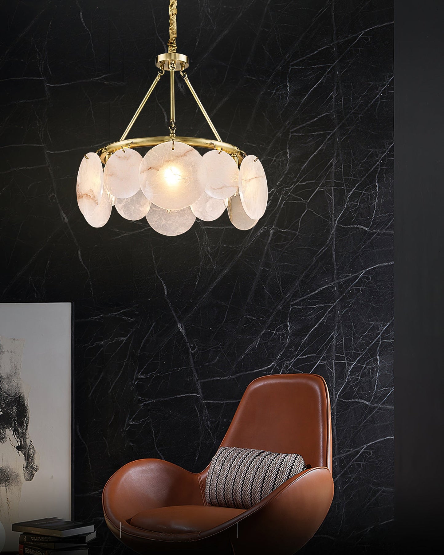 Calamete Alabaster Chandelier