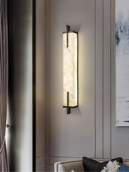 Calliope Alabaster Wall Sconce