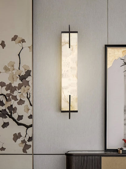 Calliope Alabaster Wall Sconce