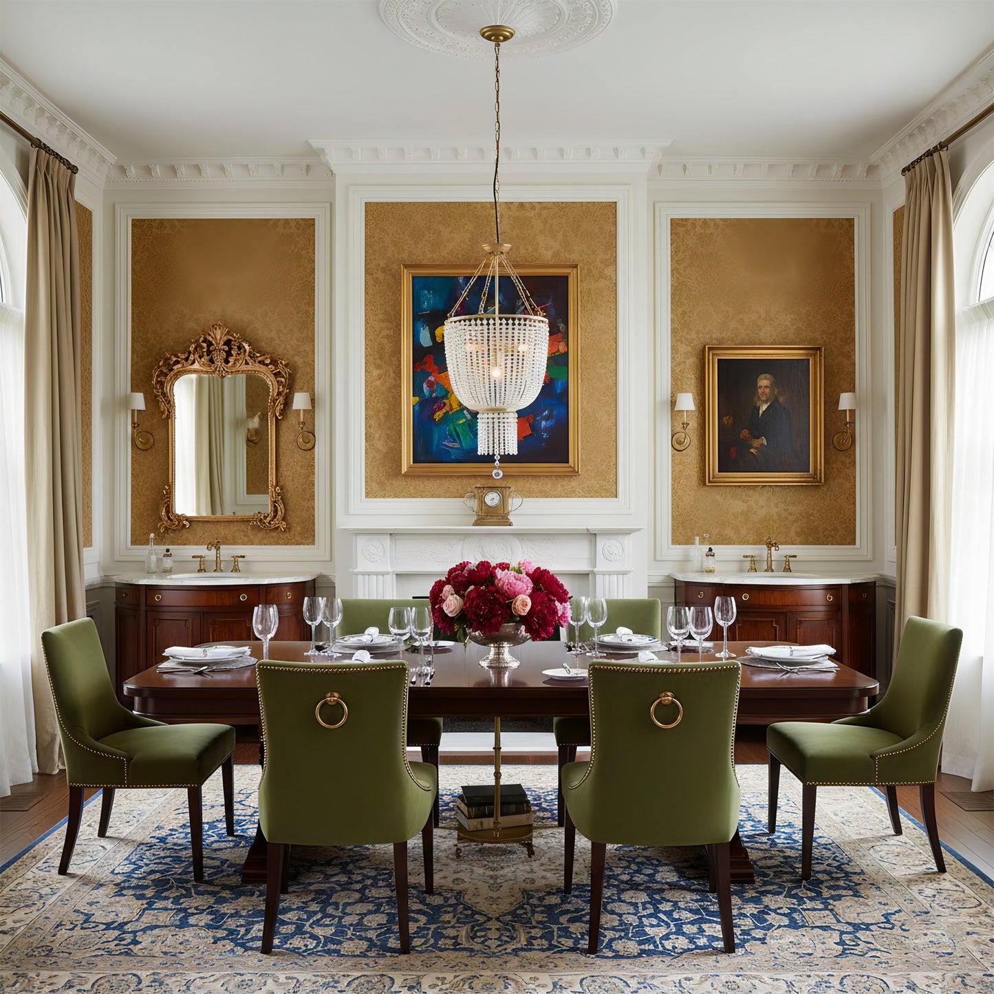 Campana Crystal Chandelier