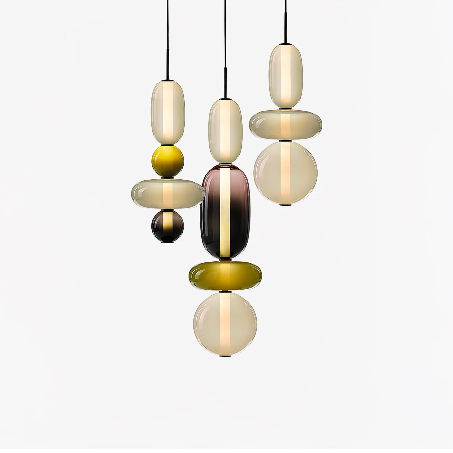 Madeleine Glass Pendant Light