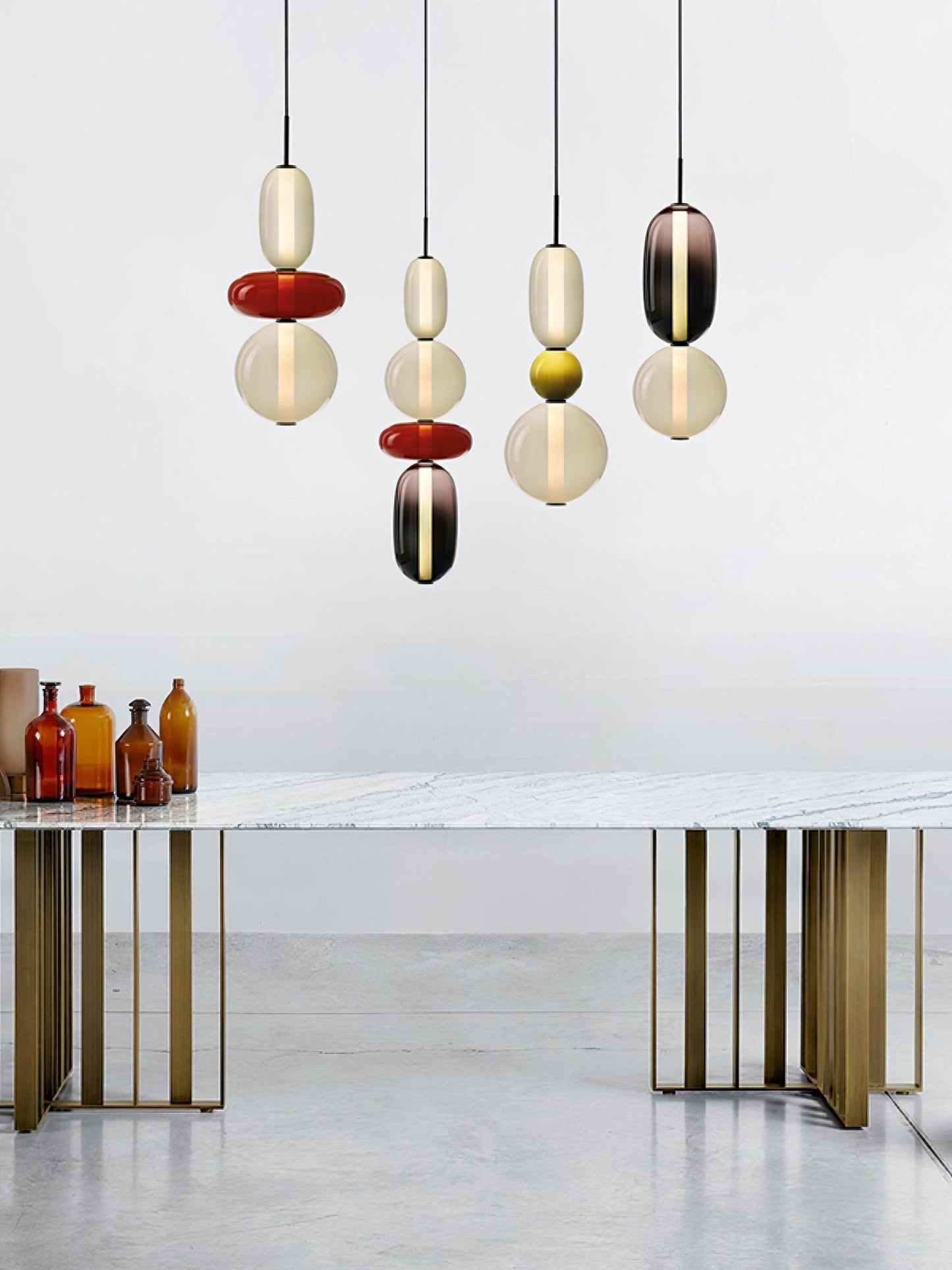Madeleine Glass Pendant Light