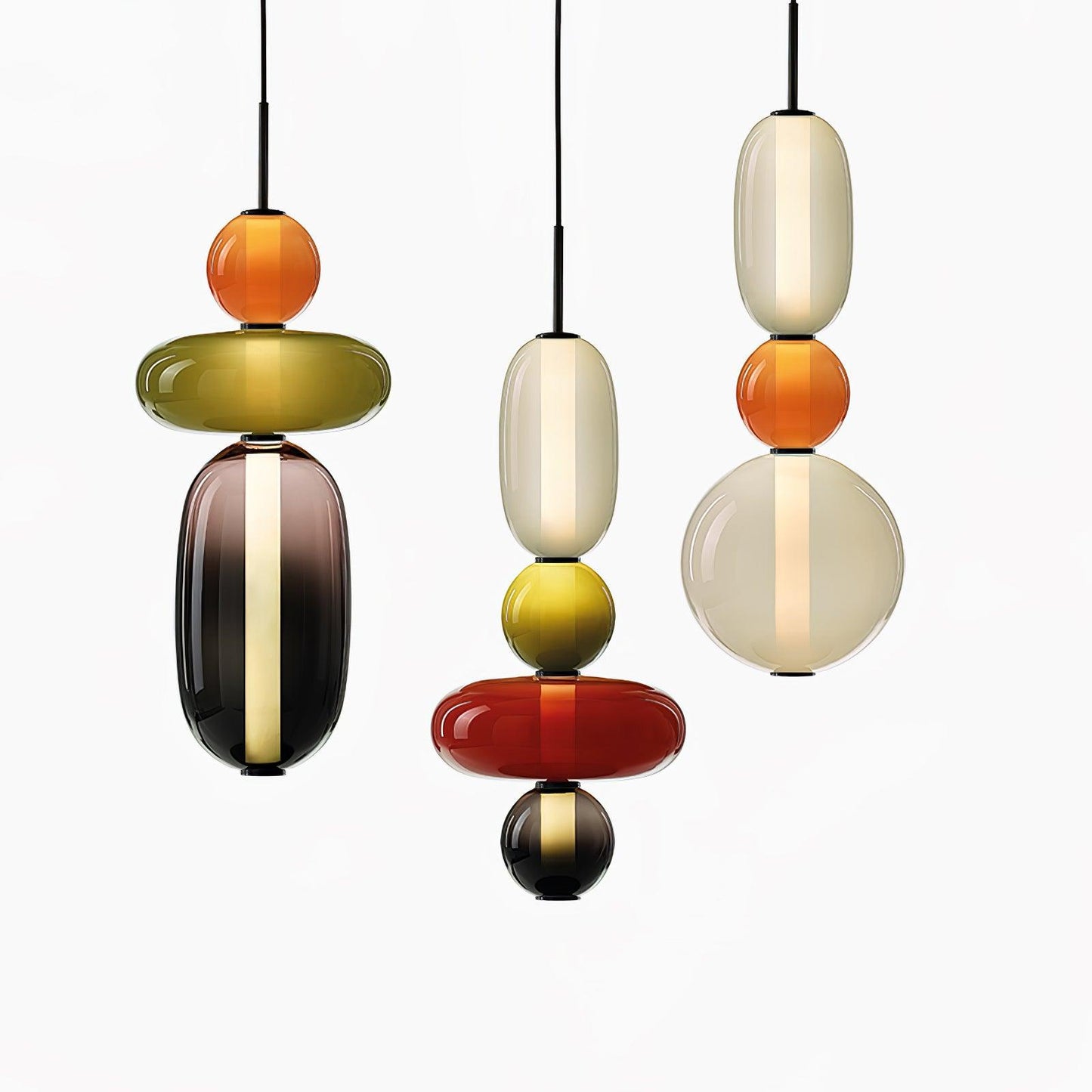 Madeleine Glass Pendant Light