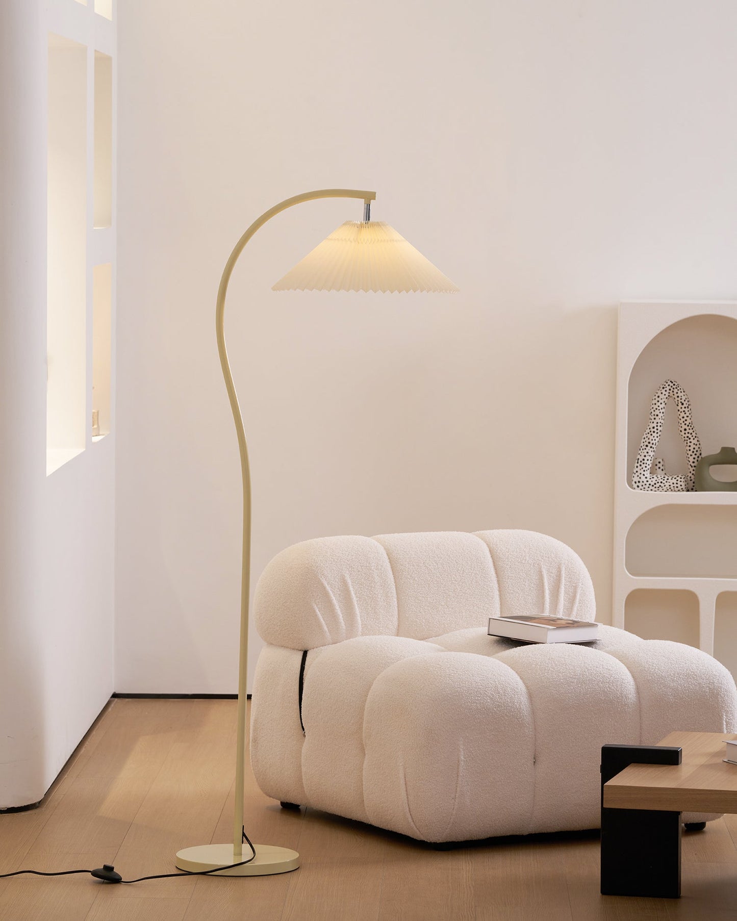 Crescini Pleated Floor Lamp