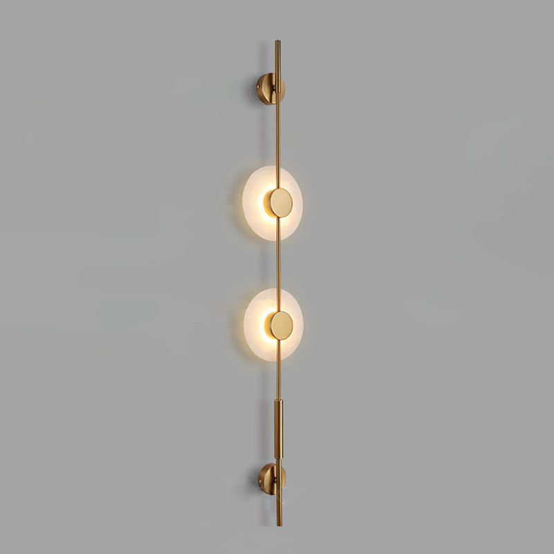 Carlyle Vertical Alabaster Wall Lamp