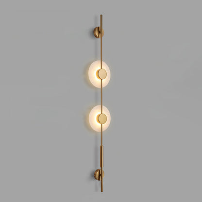 Carlyle Vertical Alabaster Wall Lamp