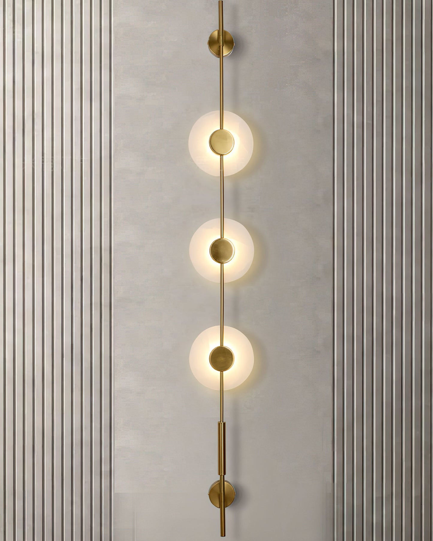 Carlyle Vertical Alabaster Wall Lamp