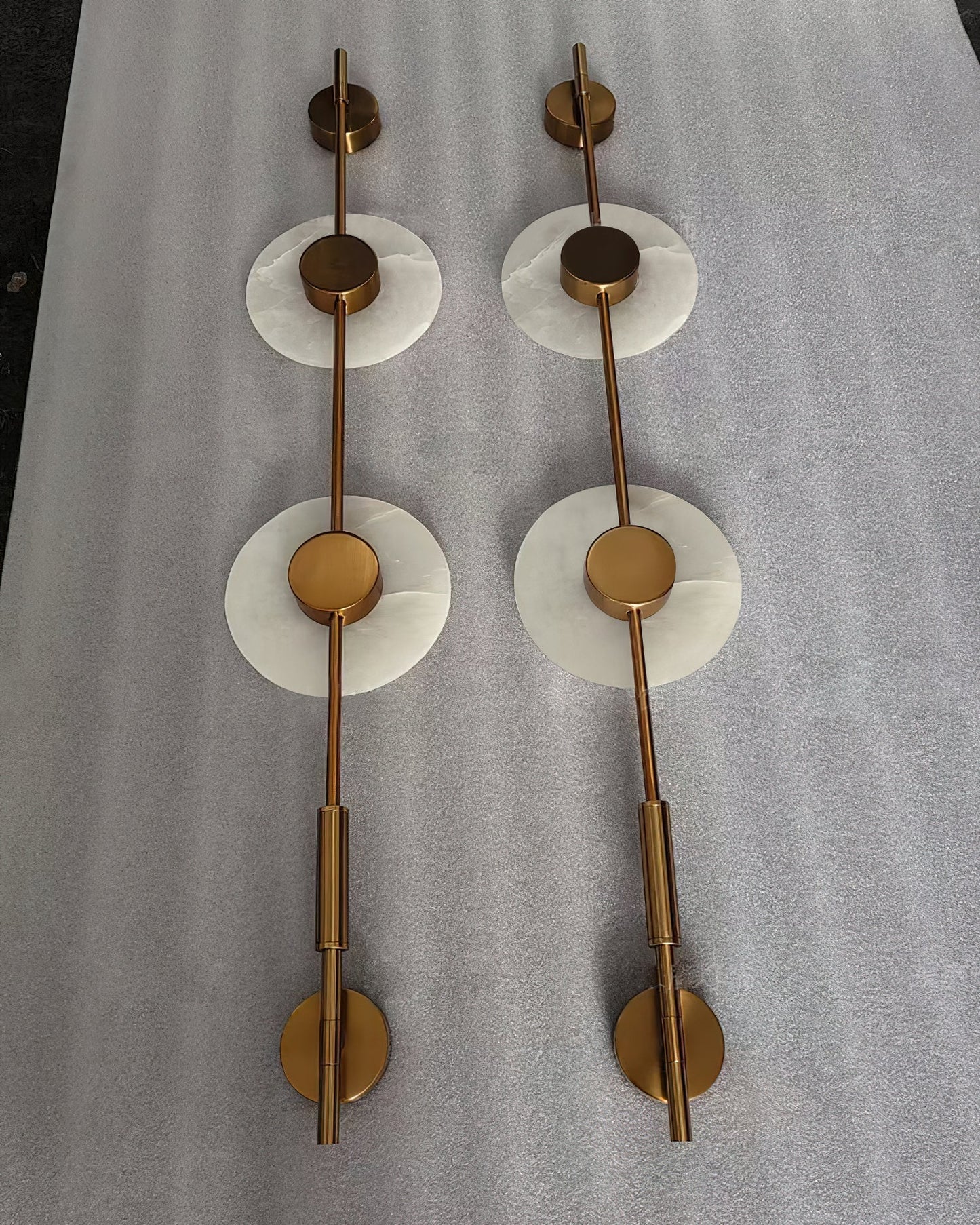 Carlyle Vertical Alabaster Wall Lamp