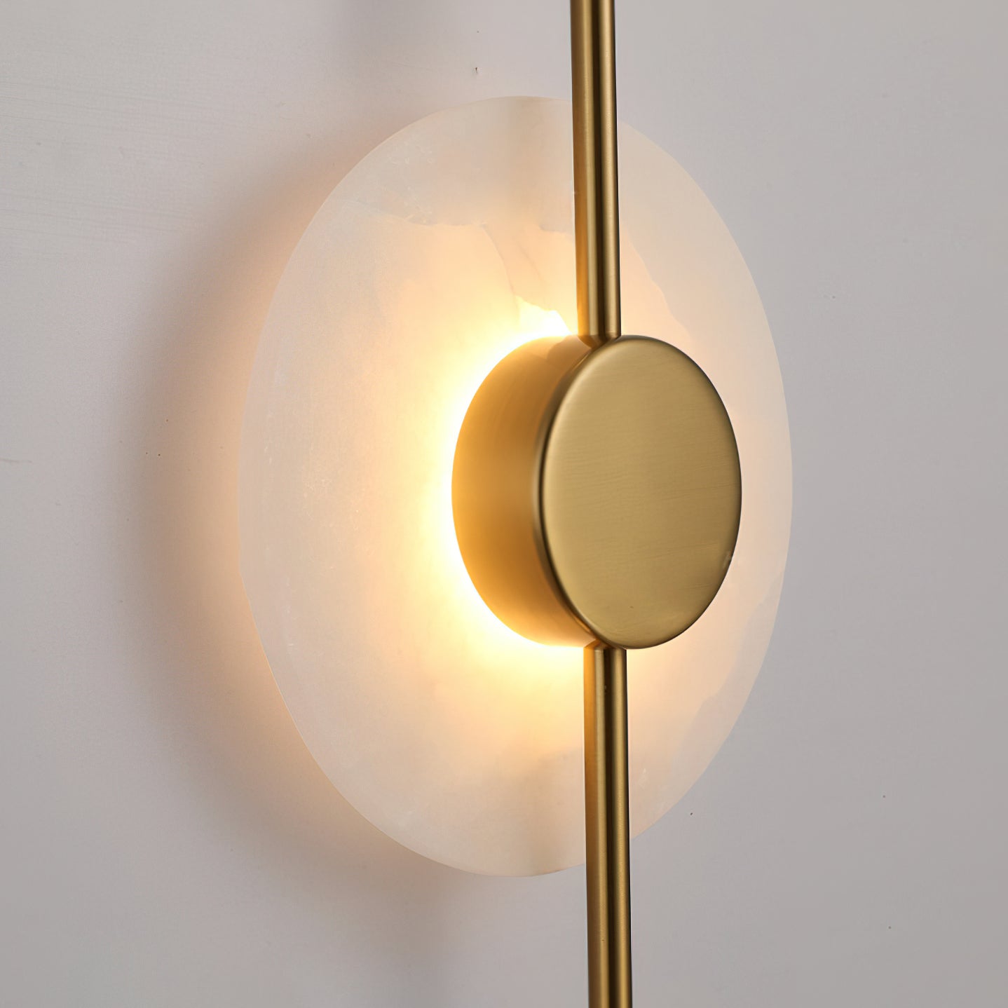 Carlyle Vertical Alabaster Wall Lamp