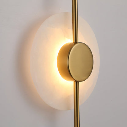 Carlyle Vertical Alabaster Wall Lamp