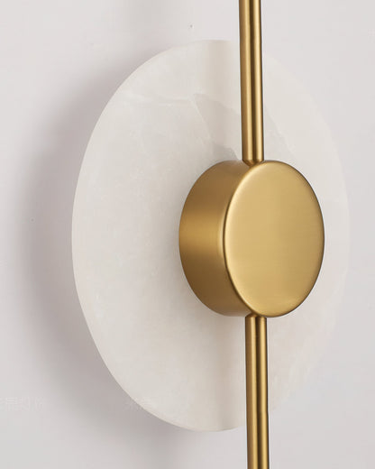 Carlyle Vertical Alabaster Wall Lamp