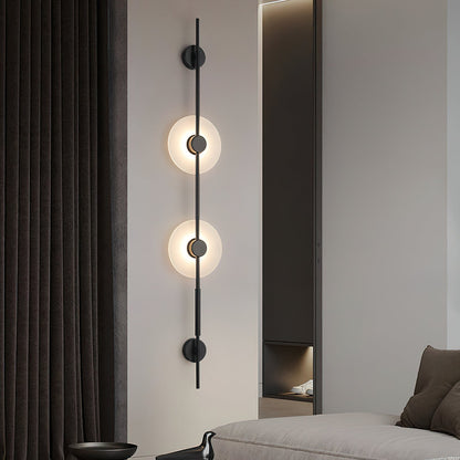 Carlyle Vertical Alabaster Wall Lamp