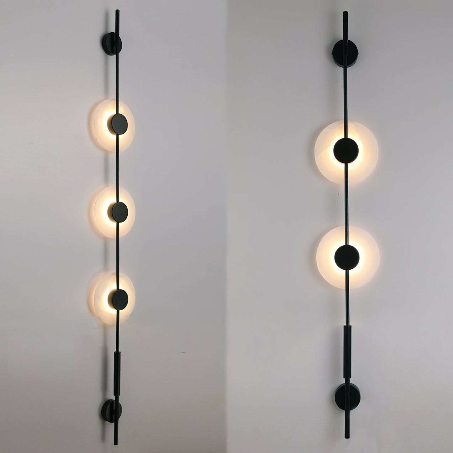 Carlyle Vertical Alabaster Wall Lamp