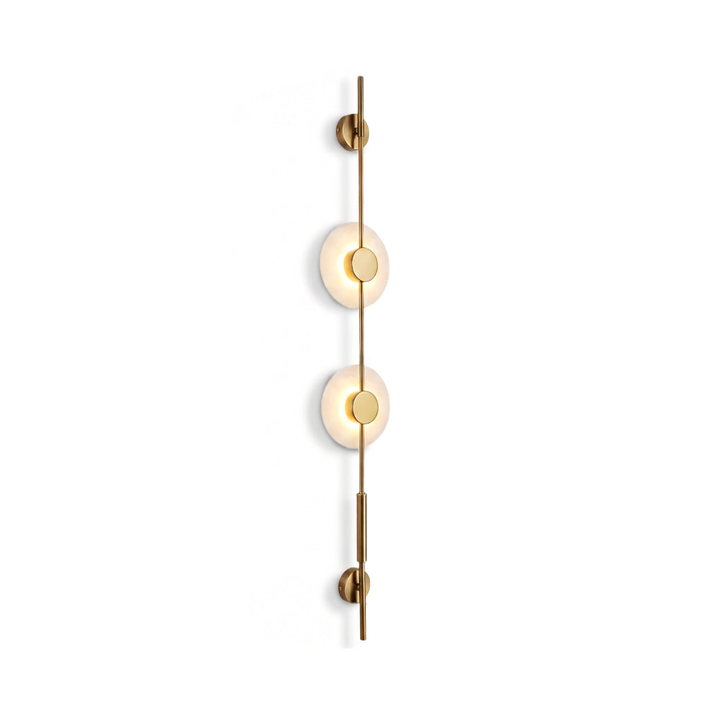 Carlyle Vertical Alabaster Wall Lamp
