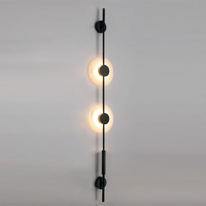 Carlyle Vertical Alabaster Wall Lamp