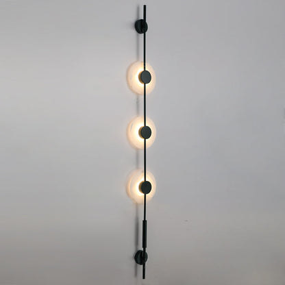 Carlyle Vertical Alabaster Wall Lamp