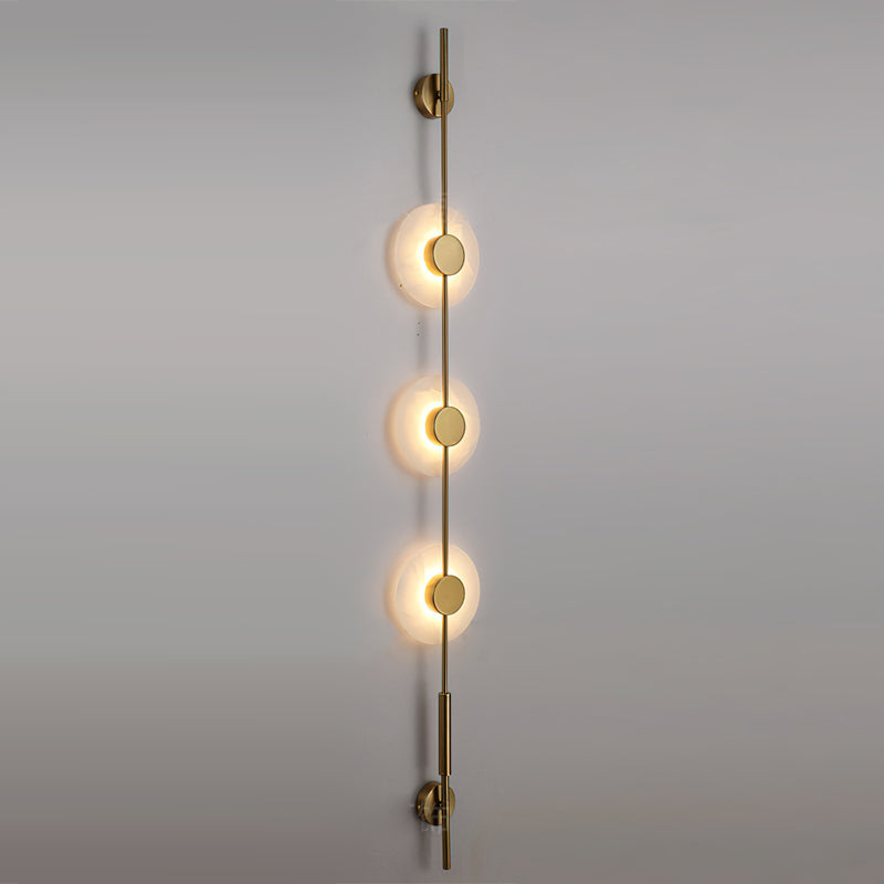 Carlyle Vertical Alabaster Wall Lamp