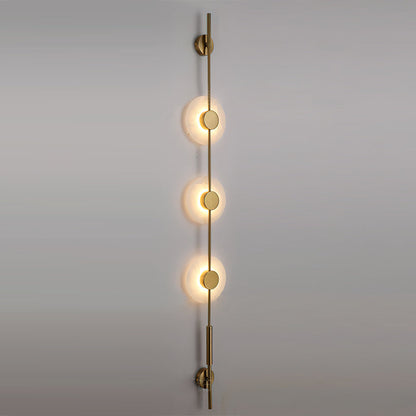 Carlyle Vertical Alabaster Wall Lamp