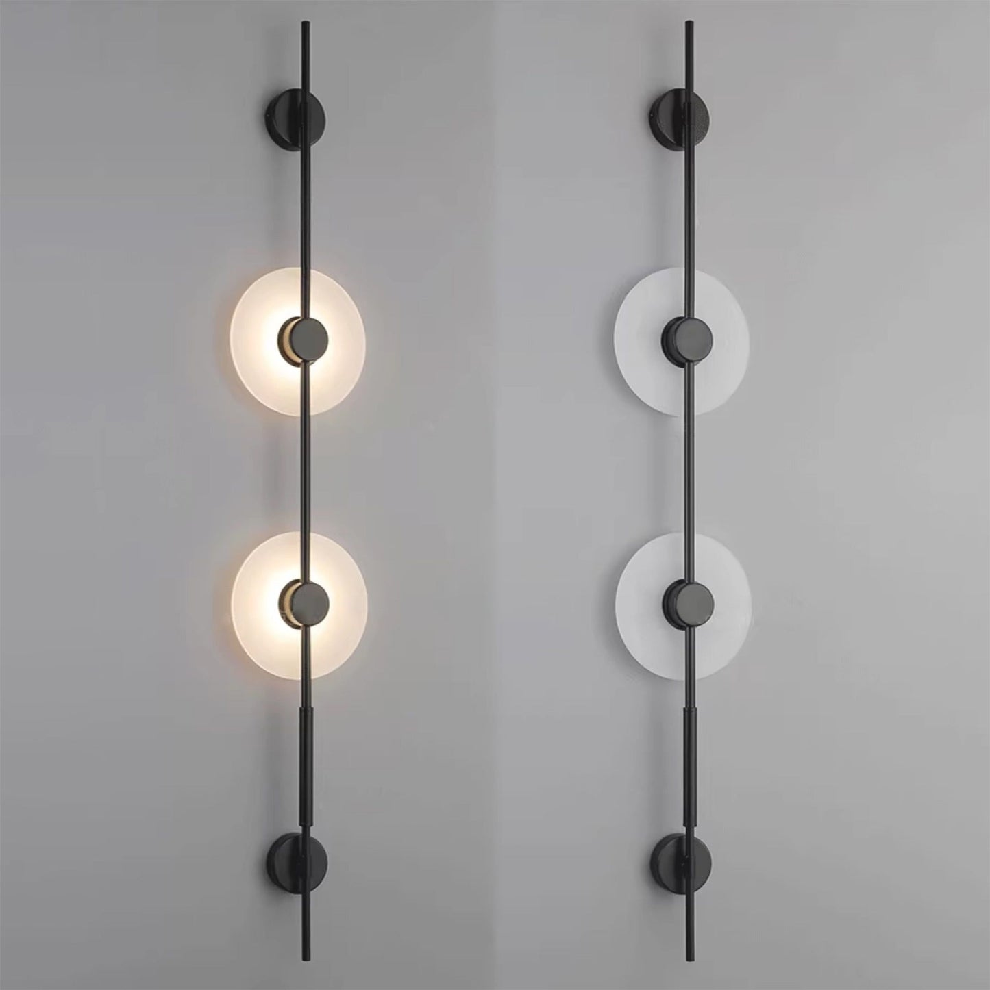 Carlyle Vertical Alabaster Wall Lamp