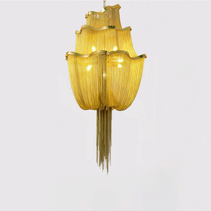 Chains Shimmering Chandelier