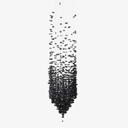 Black Stones Chandeliers