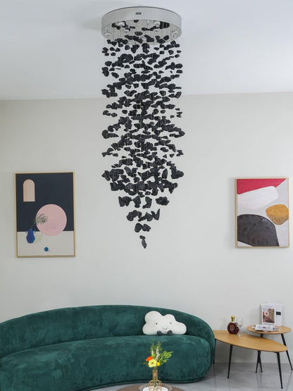 Black Stones Chandeliers