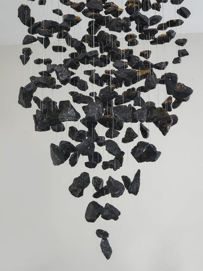 Black Stones Chandeliers