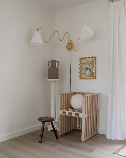 Cleome Swing Plug In Wall Lamp