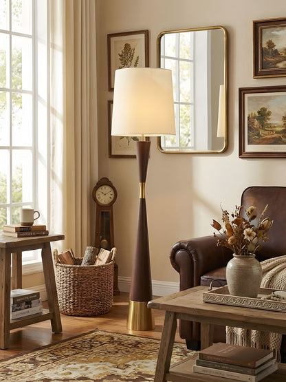 Cone Waist Floor Lamp