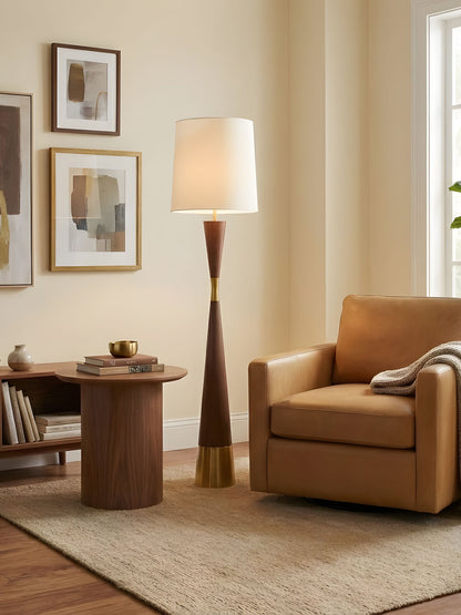 Cone Waist Floor Lamp