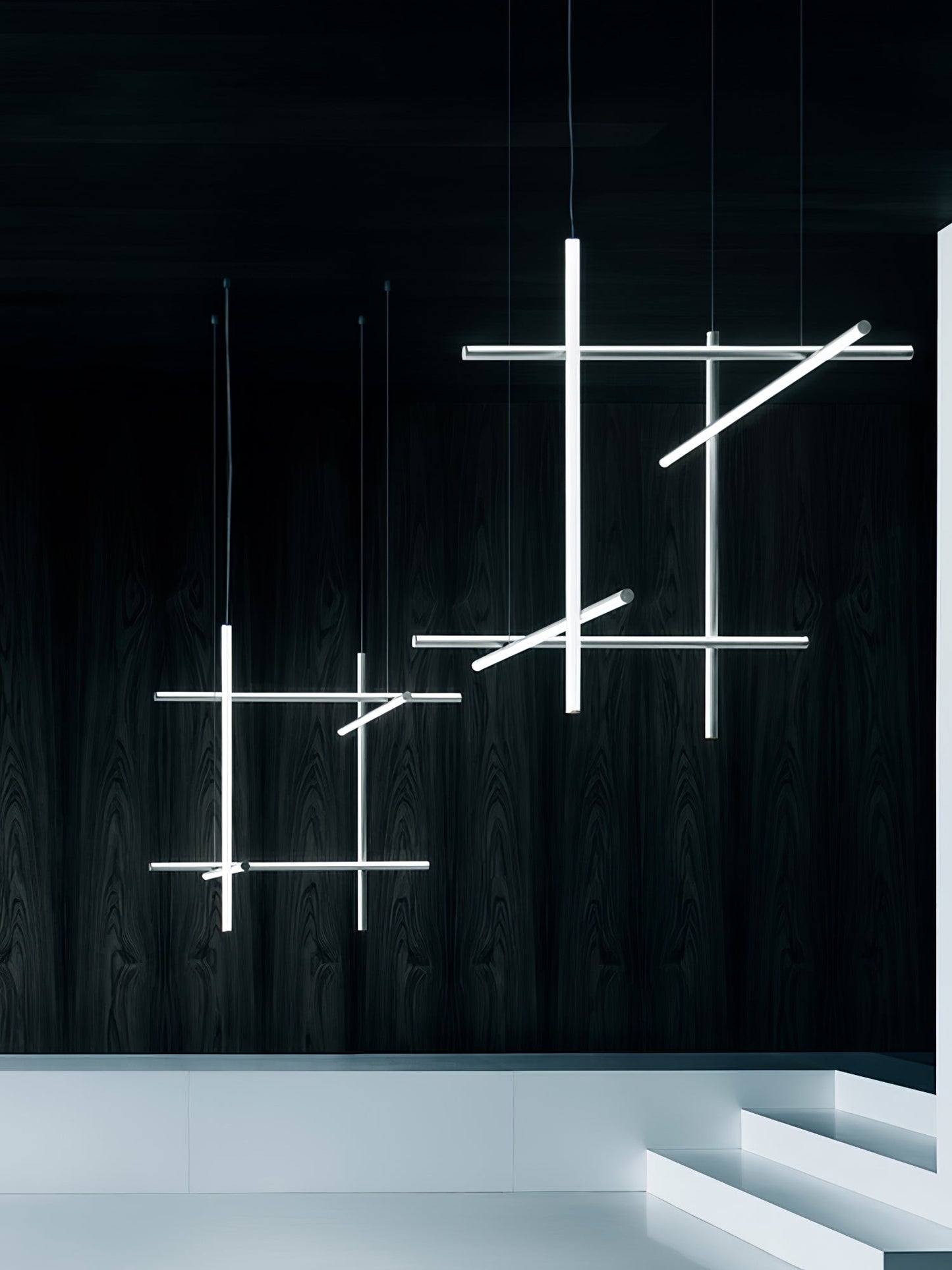 Gridline Linear Chandelier