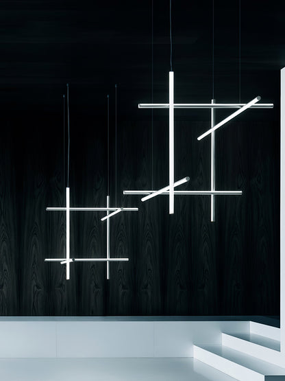 Gridline Linear Chandelier