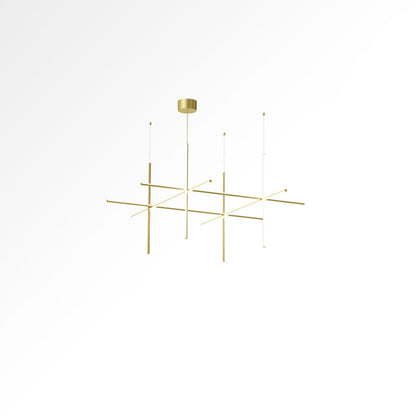 Gridline Linear Chandelier