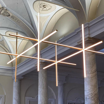 Gridline Linear Chandelier