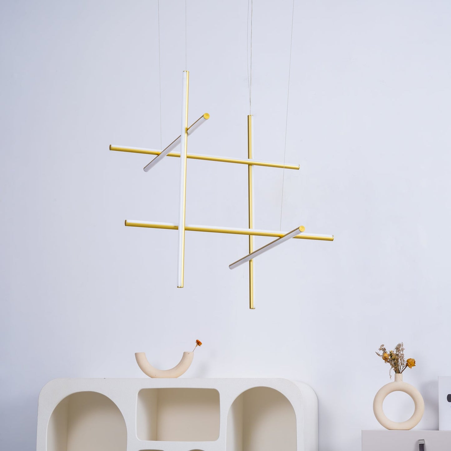 Gridline Linear Chandelier