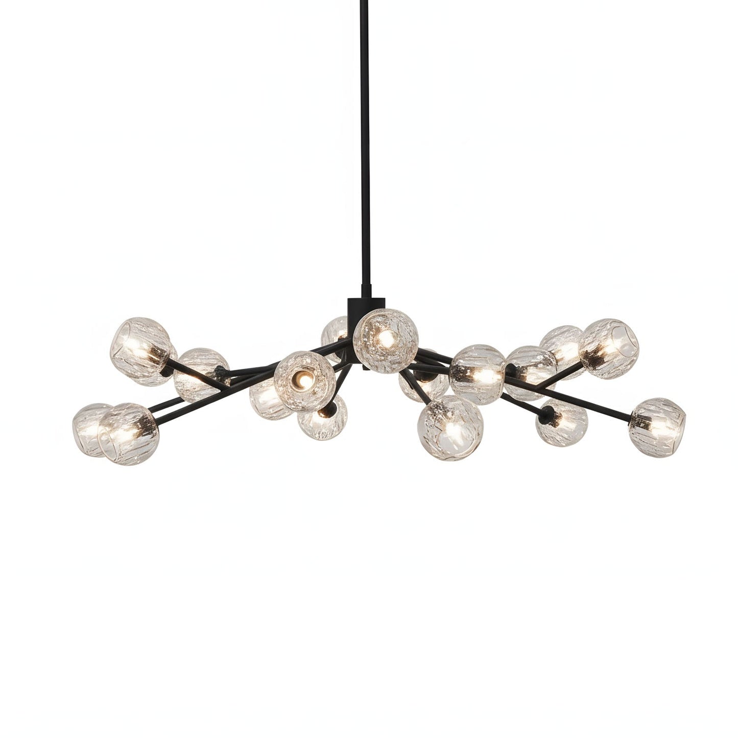Crystal Ball Round Cluster Chandelier