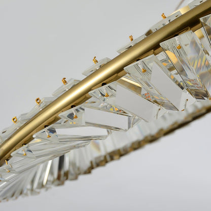 Crystal Rings Ceiling Lamp