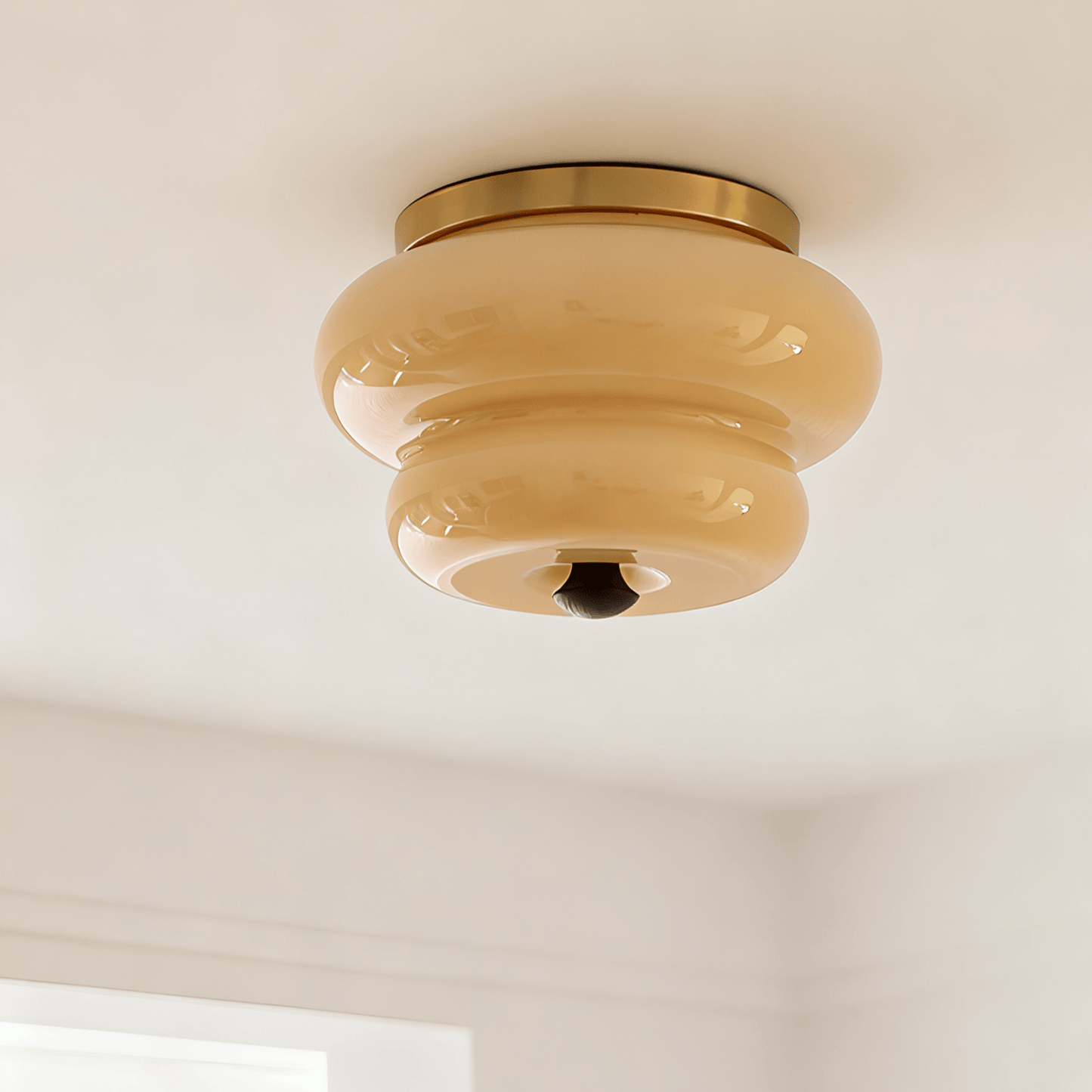 Curvaceous Ceiling Lamp