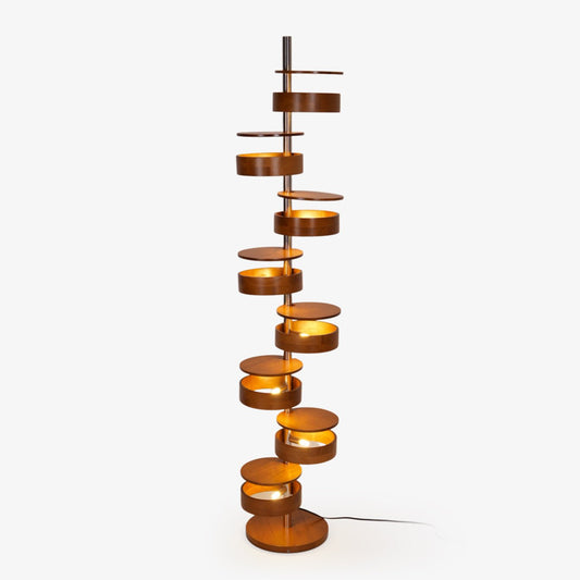 Luminis Wooden Floor Lamp