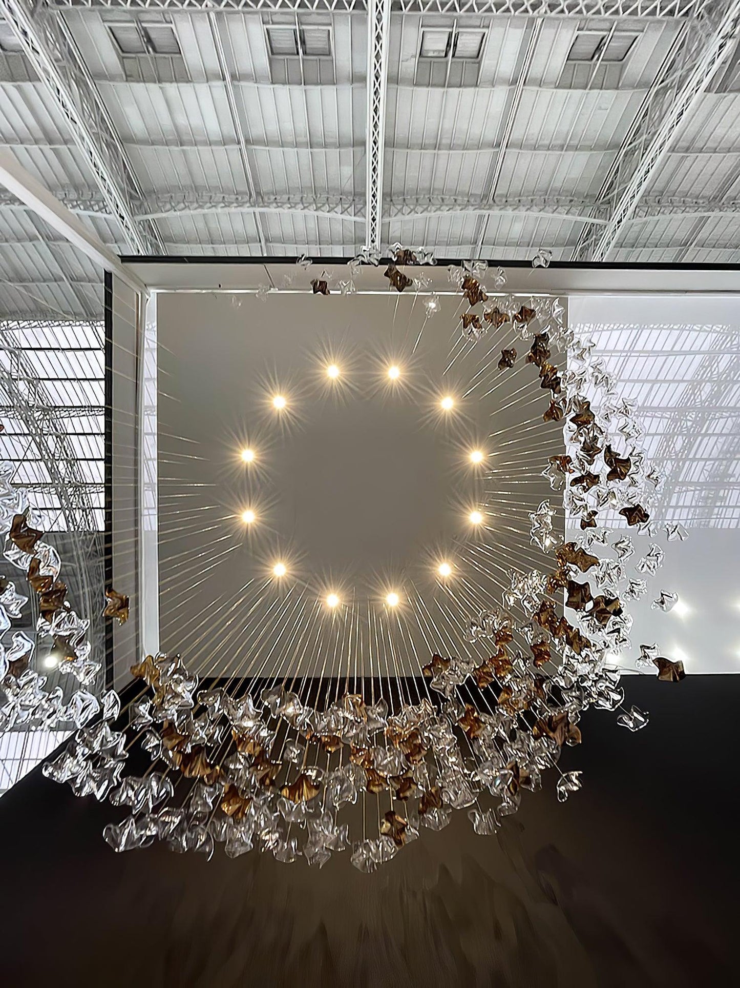 Tidal Art Glass Pendants Lamp