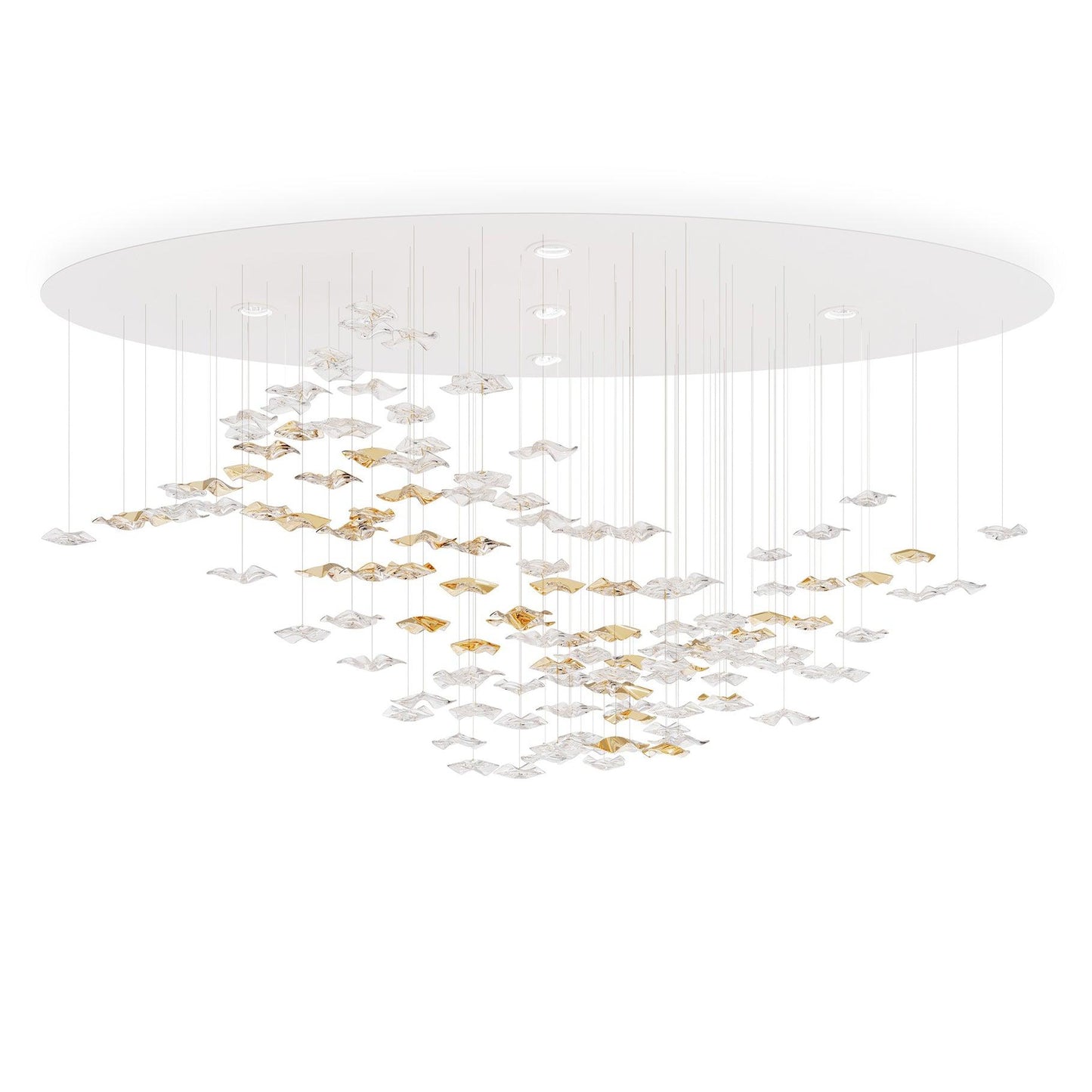 Tidal Art Glass Chandelier