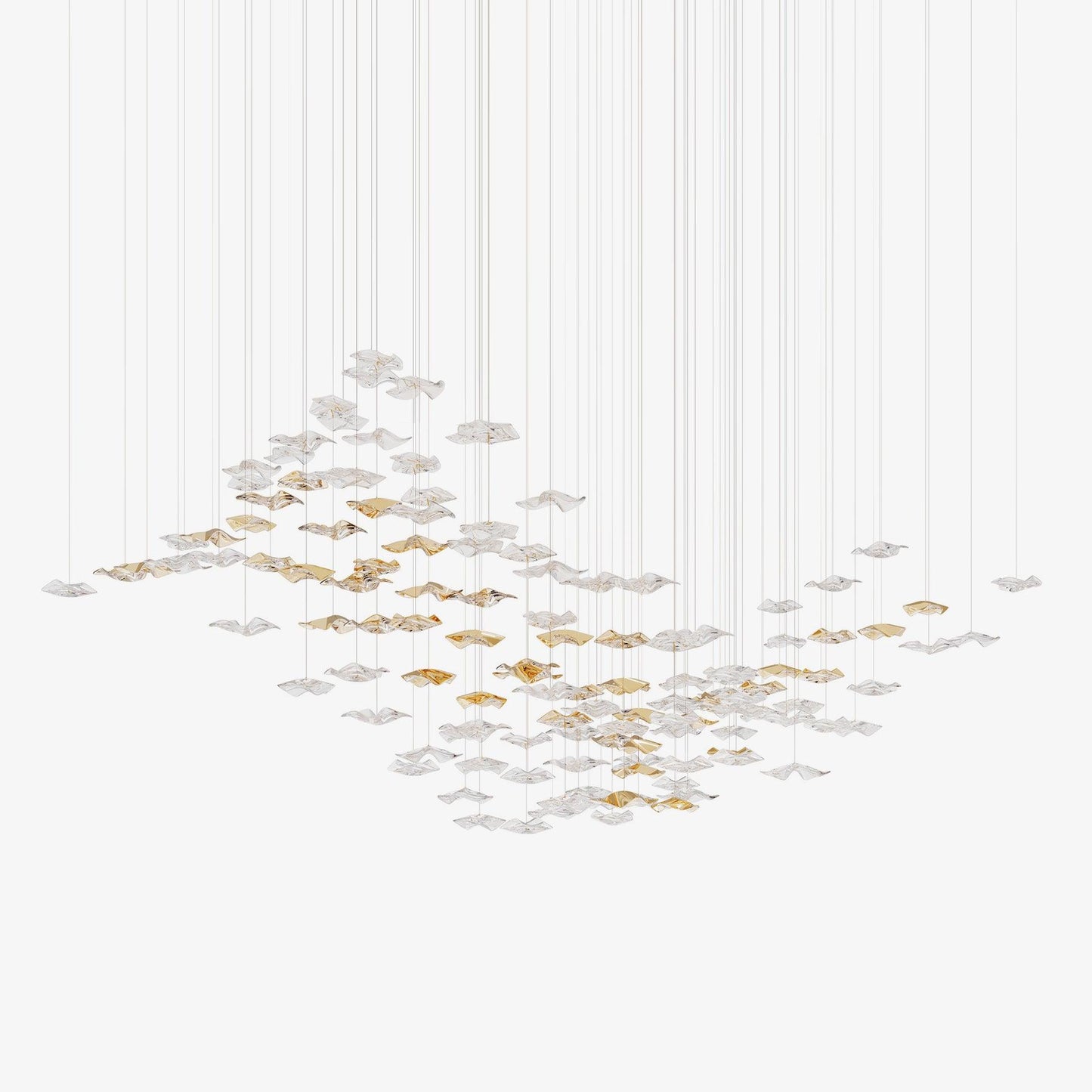 Tidal Art Glass Pendants Lamp