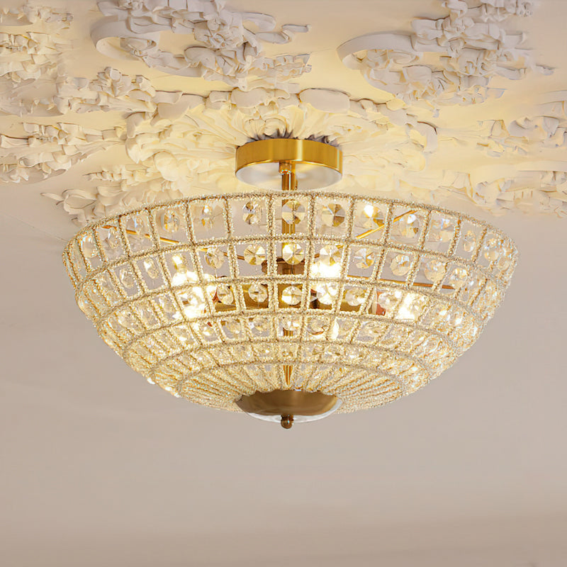 Devan Crystal Ceiling Light