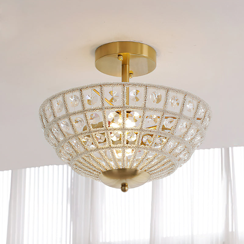 Devan Crystal Ceiling Light