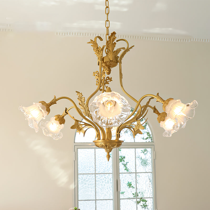 Dore Flower Chandelier