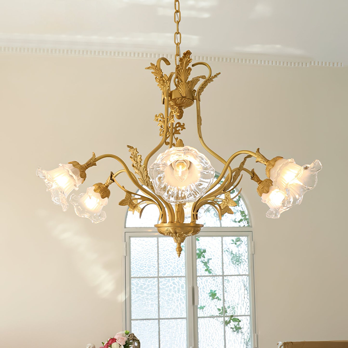 Dore Flower Chandelier