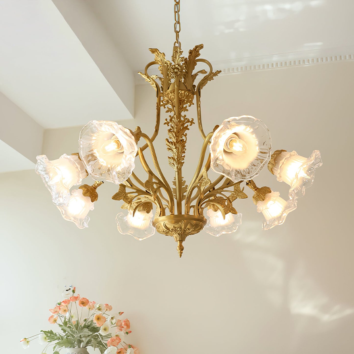 Dore Flower Chandelier
