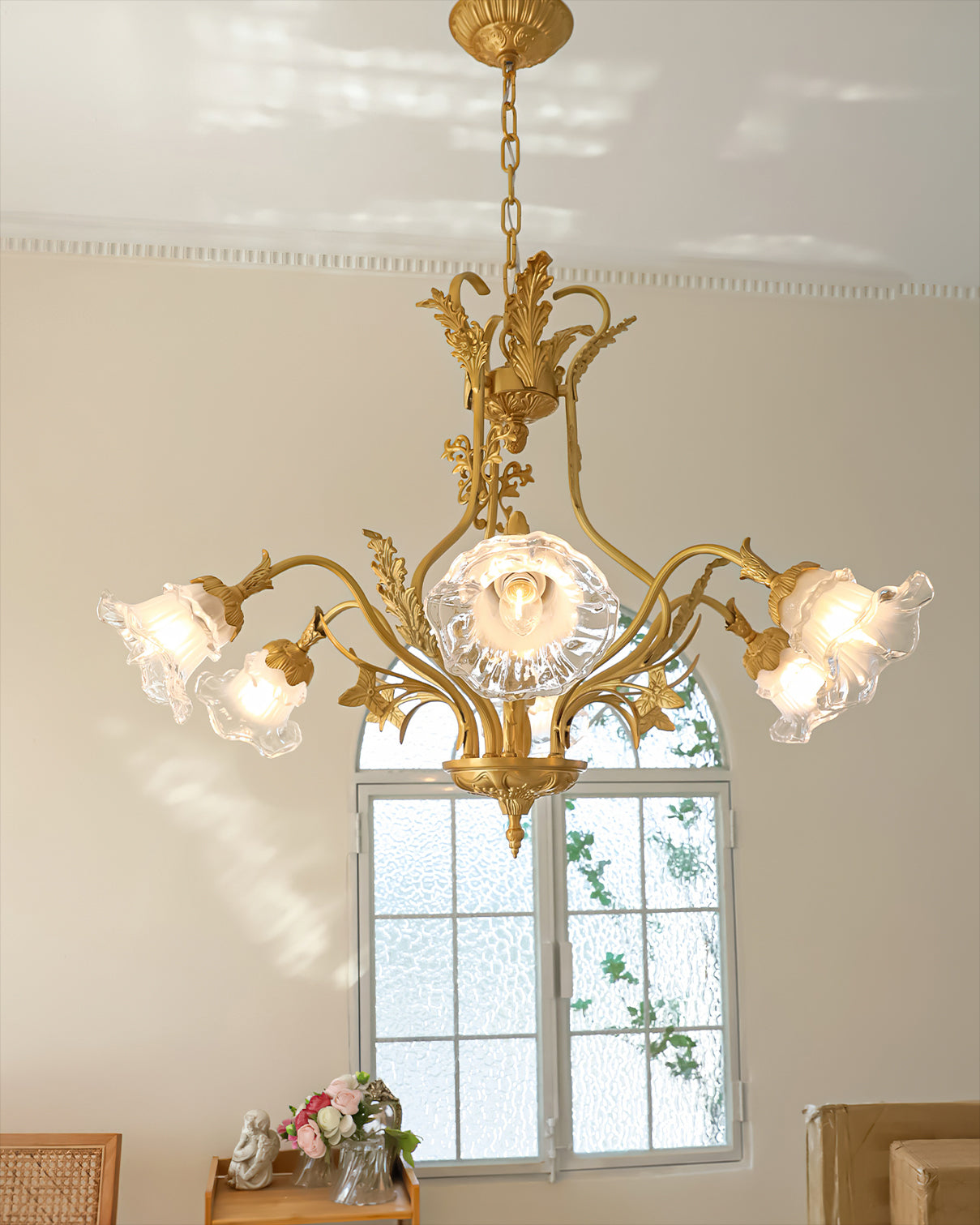 Dore Flower Chandelier