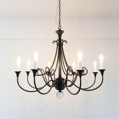 Double Twist Chandelier